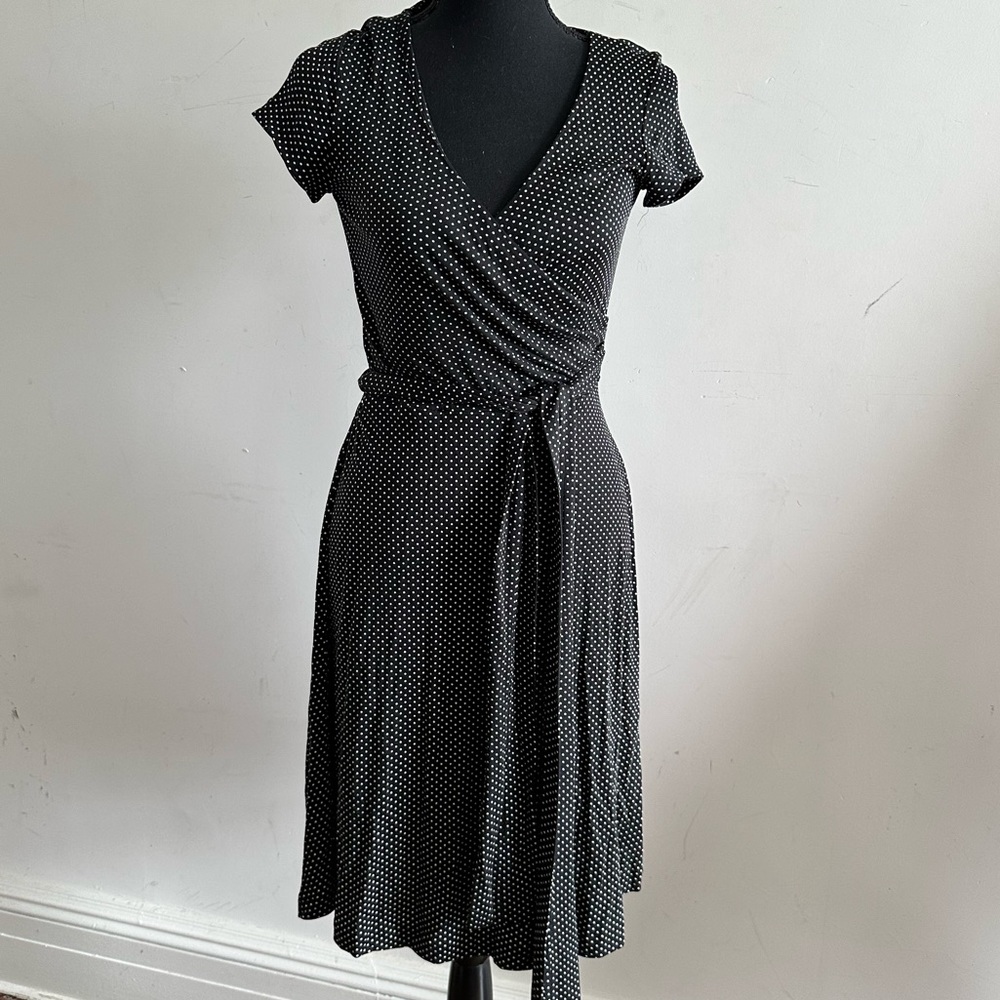 Issa London Wrap Dress - Polkadots